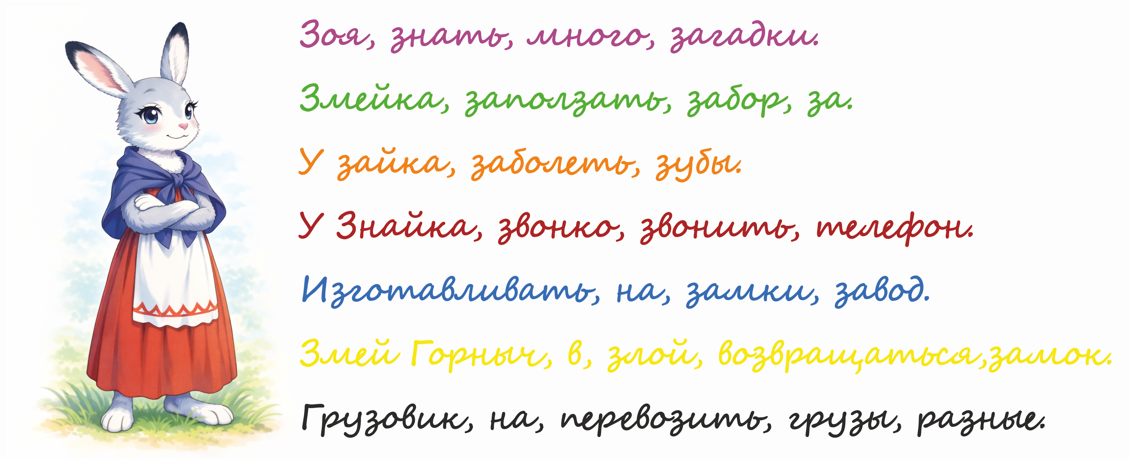 Слова от мамы-зайчихи