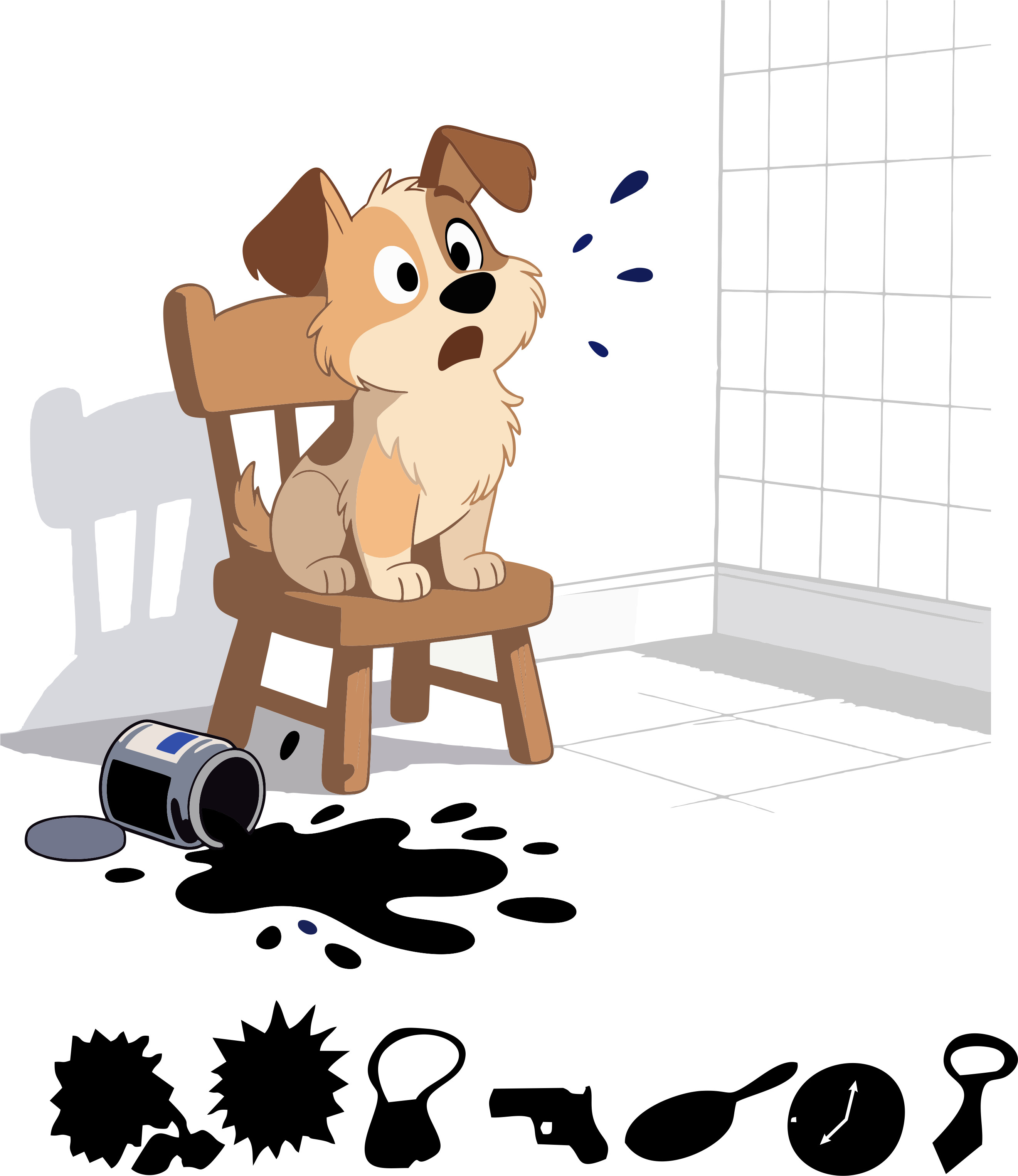 Макс и краска